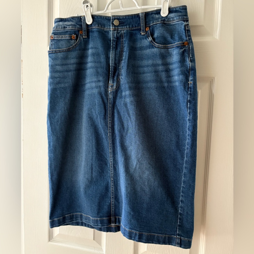 Vintage 00s GAP Denim Skirt